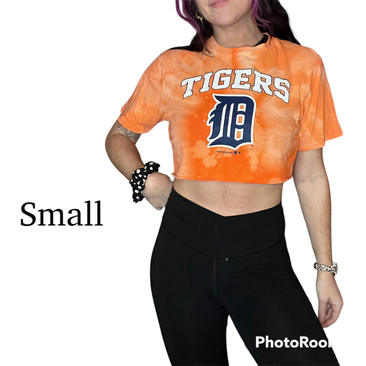 Detroit Tigers crop top